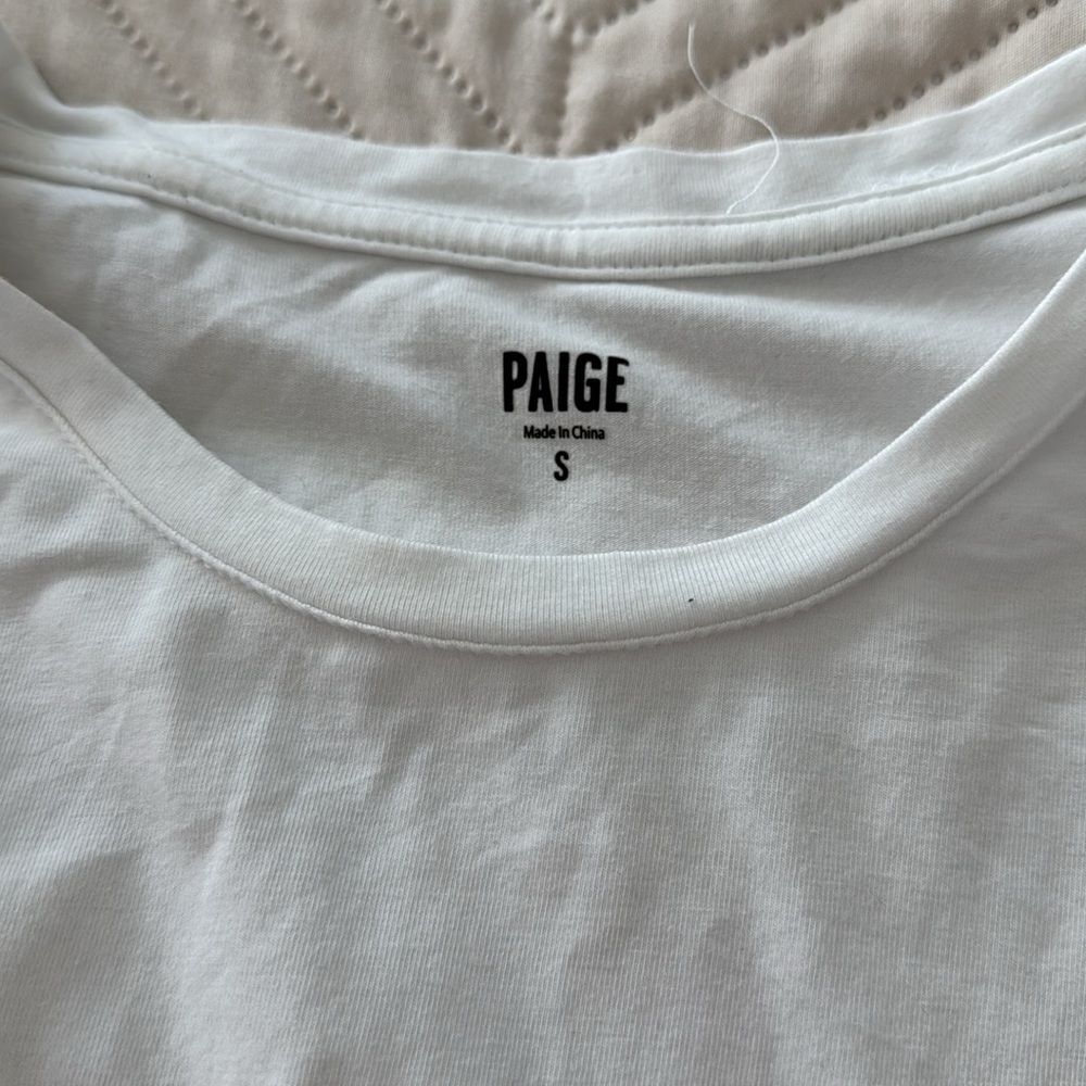 Paige White Men's T-Shirt - Picture 2 of 2